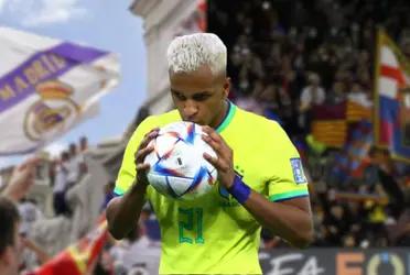 En una entrevista con Globo Esporte contó como se decidió jugar para los merengues