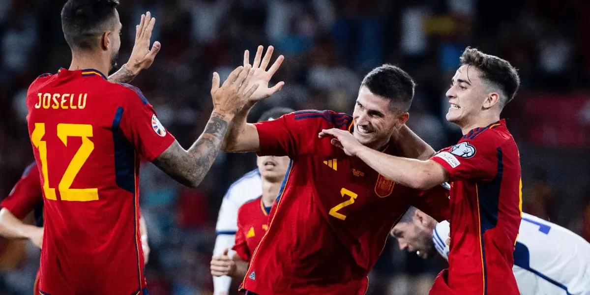 En una jugada de puros bloppers escoceses, España ha marcado y ya tiene la tranquilidad suficiente para visitar a Haaland