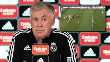 En vez de comentar el gol anulado al Leipzig, de esto prefirió hablar Ancelotti