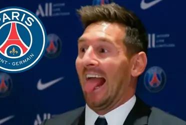 En vísperas de su salida del club parisino, Messi tiene una actitud bastante particular.