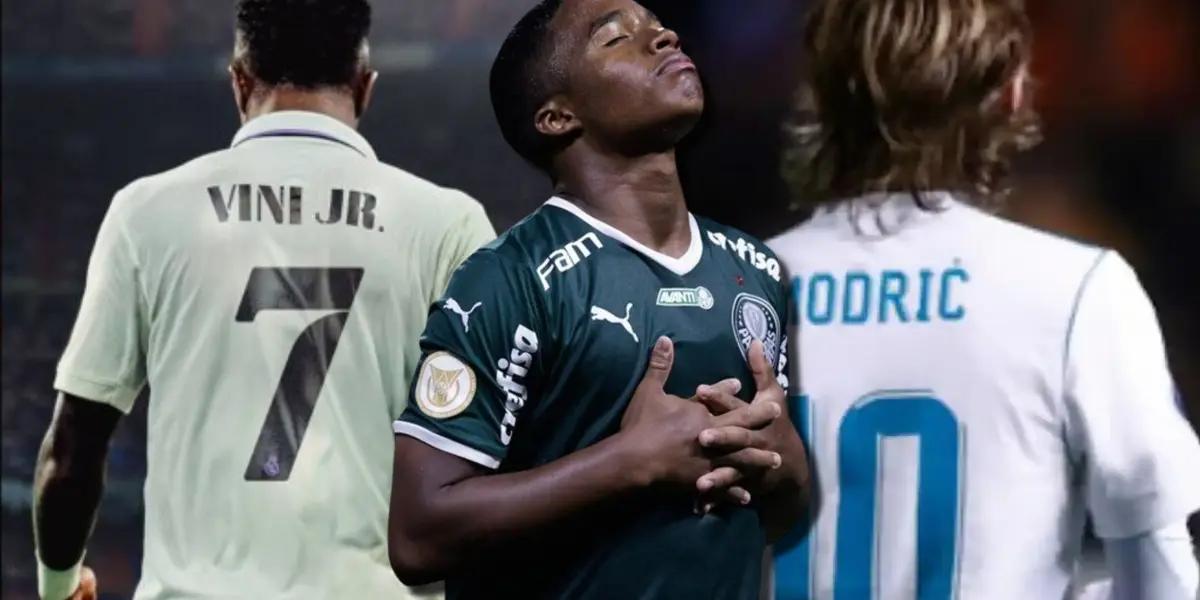 Endrick habló sobre el número con el que espera debutar en el Real Madrid, cuando cumpla la mayoría de edad