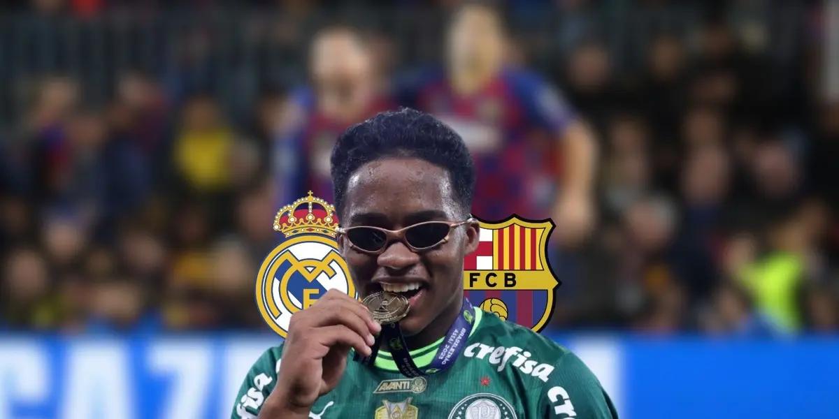 Endrick parece declarar sin miedo alguno por la rivalidad entre Barcelona y Real Madrid.