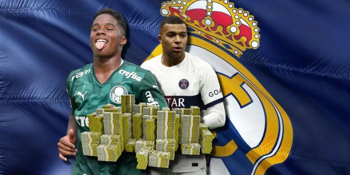 Endrick rechazó una oferta millonaria del PSG, porque no mira otra opción más que jugar en el Real Madrid