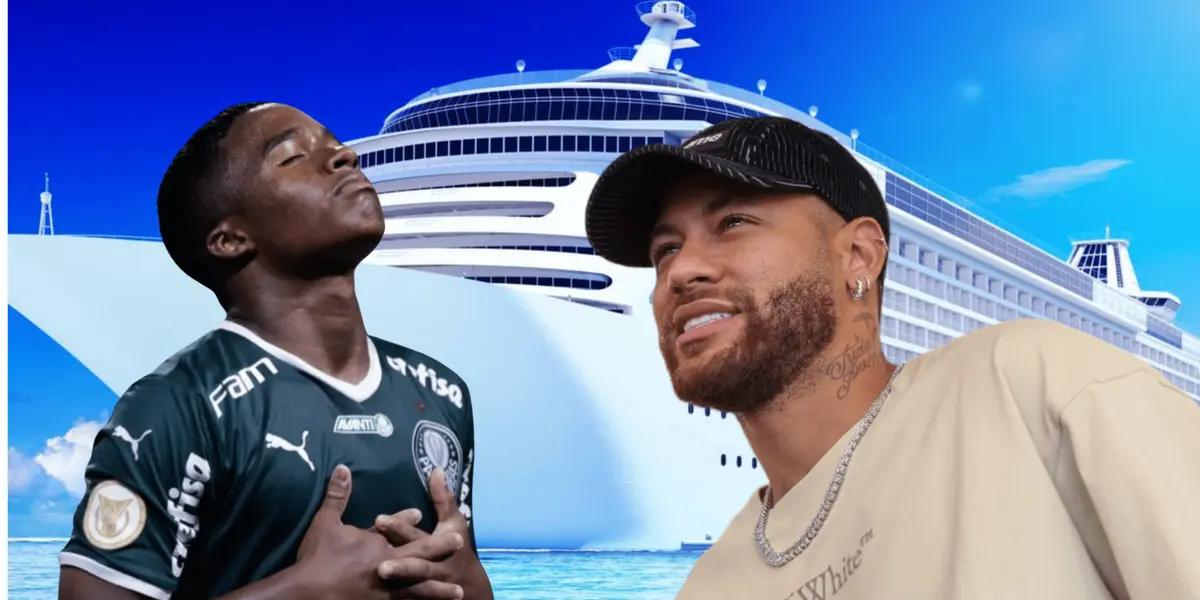 Endrick volvió a demostrar que esta lejos de la noche y tuvo un acto en Brasil que lo demuestra