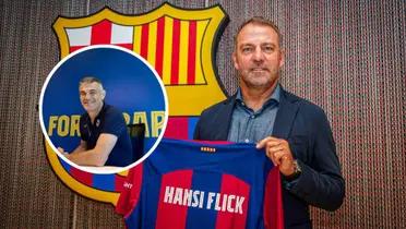 Enric Masip - Hansi Flick (Foto: FC Barcelona)