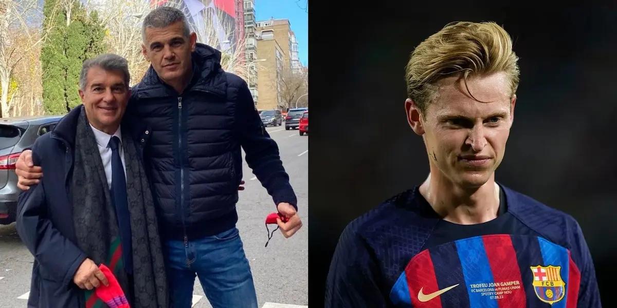 Enric Masip salió al cruce del neerlandés luego de sus últimas declaraciones en contra de la directiva.