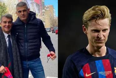 Enric Masip salió al cruce del neerlandés luego de sus últimas declaraciones en contra de la directiva.