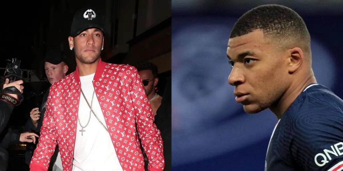 Entre los muchos problemas que habría en el vestuario entre Neymar y Kylian Mbappé la música sería uno importante ya que el francés odiaría las canciones de fiesta que le gustan al brasileño.