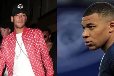 Entre los muchos problemas que habría en el vestuario entre Neymar y Kylian Mbappé la música sería uno importante ya que el francés odiaría las canciones de fiesta que le gustan al brasileño.