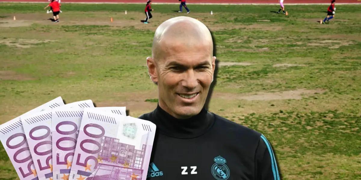 Entrenó con Zidane en el Madrid, fracasó y hoy gana 2 mil en la 2da de Ecuador