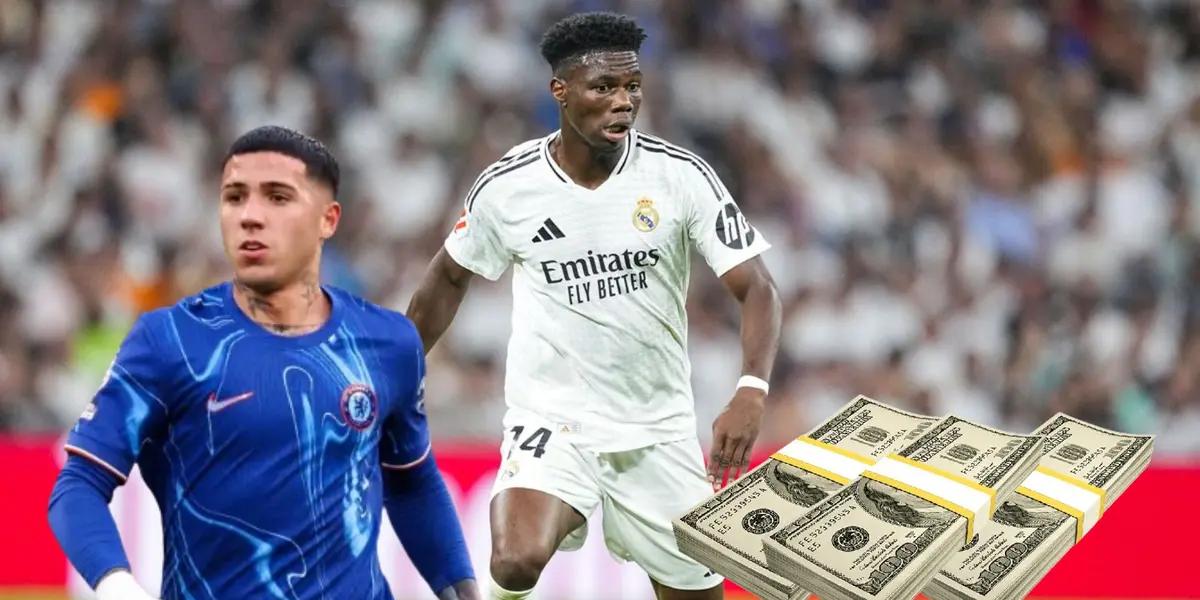 Enzo Fernández - Aurélien Tchouaméni (Foto: Real Madrid)