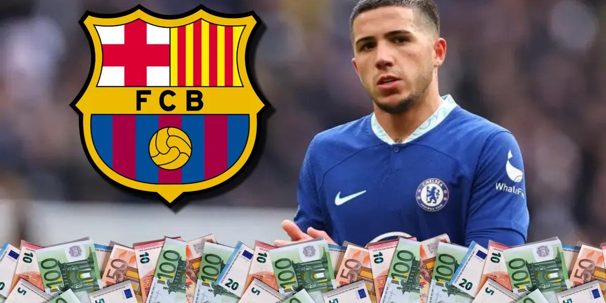 Enzo Fernández no la pasa bien en el Chelsea e informan que se ha ofrecido al FC Barcelona