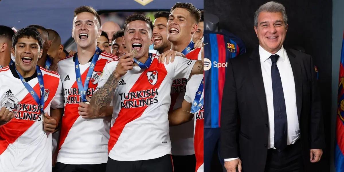 Enzo Fernández y Julián Álvarez fueron ofrecidos al Barza y Laporta los despreció.