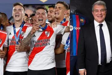 Enzo Fernández y Julián Álvarez fueron ofrecidos al Barza y Laporta los despreció.