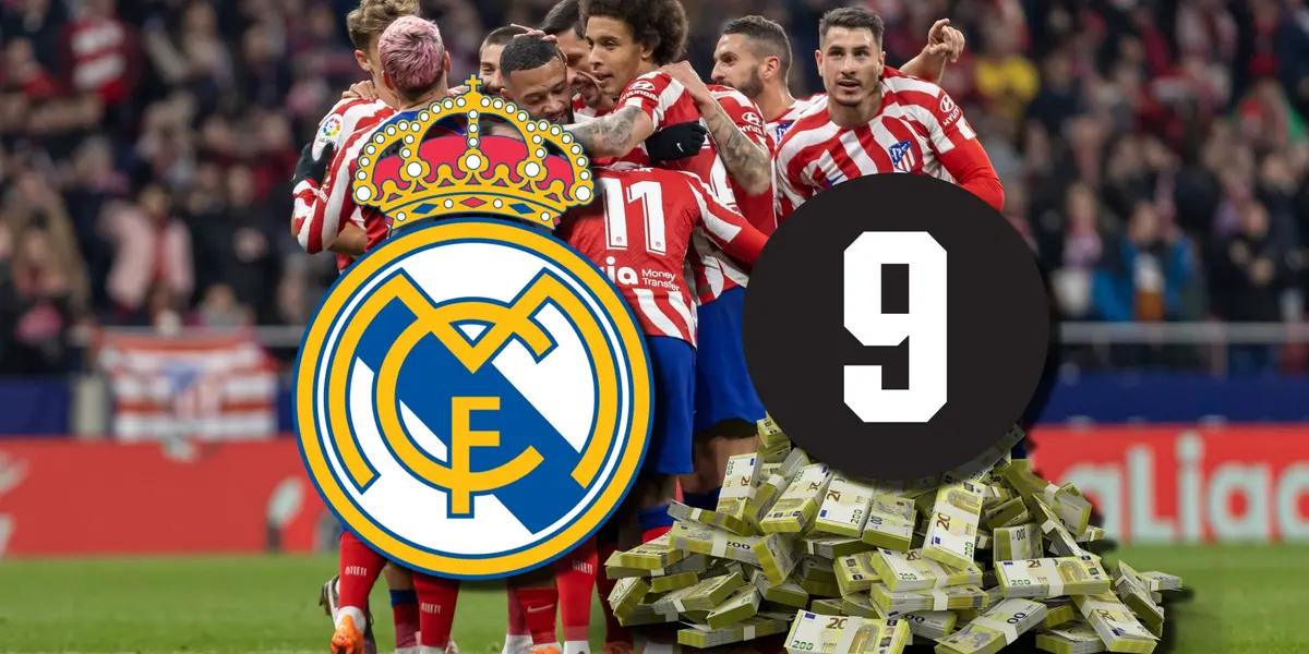 Era el 9 para el Madrid pero pidieron 40 millones, hoy llega al Atleti por 18