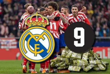 Era el 9 para el Madrid pero pidieron 40 millones, hoy llega al Atleti por 18