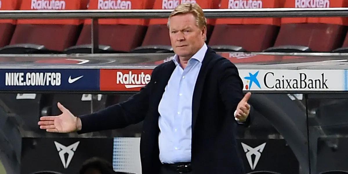 Era uno de los pedidos que mas le gustaba a Ronald Koeman, pero no podrá llegar al conjunto catalán.