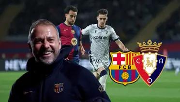 Eric García - Hansi Flick (Foto: X de El Chiringuito)