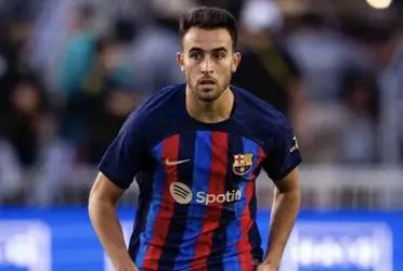 Eric García llego con el mote de sucesor de Gerard Pique