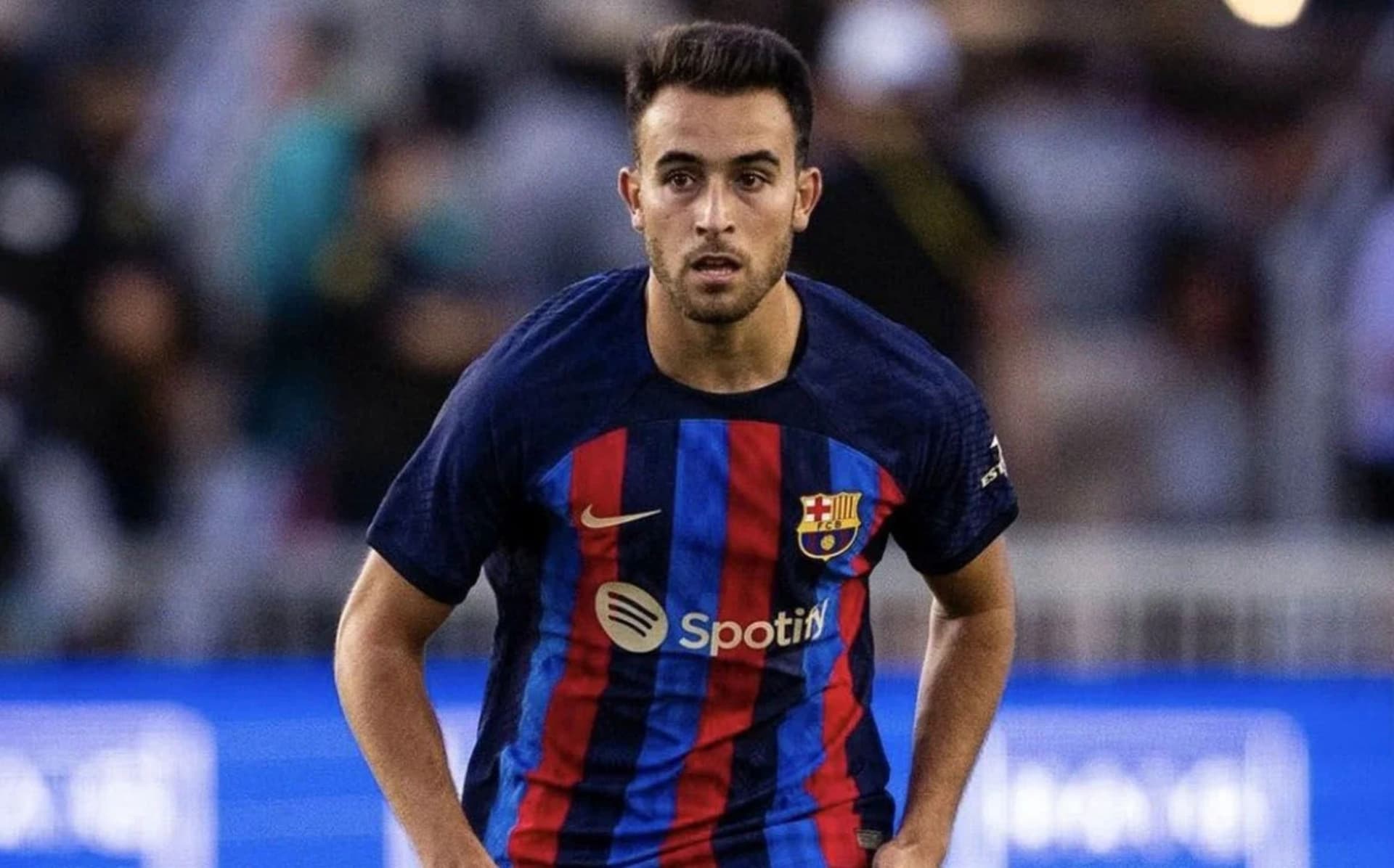 Eric García llego con el mote de sucesor de Gerard Pique