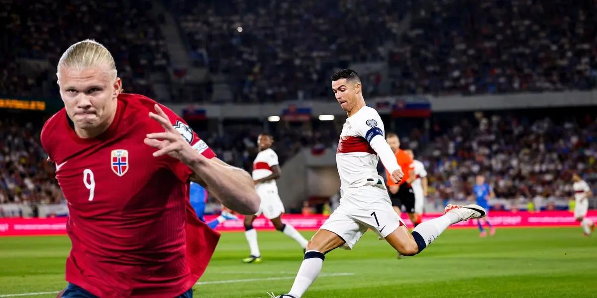 Erling Haaland es una bestia goleadora y ya estableció una nueva marca con la Selección de Noruega.