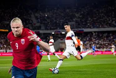 Erling Haaland es una bestia goleadora y ya estableció una nueva marca con la Selección de Noruega.