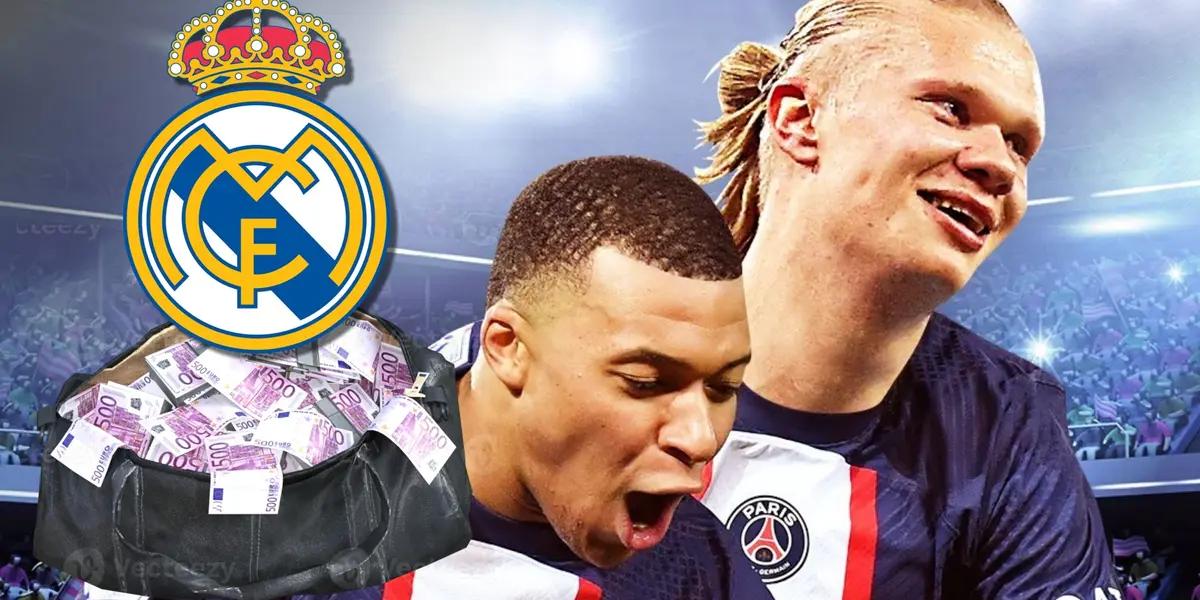 Erling Haaland está en la órbita del PSG y revelan los millones que ponen para ganarle al Real Madrid