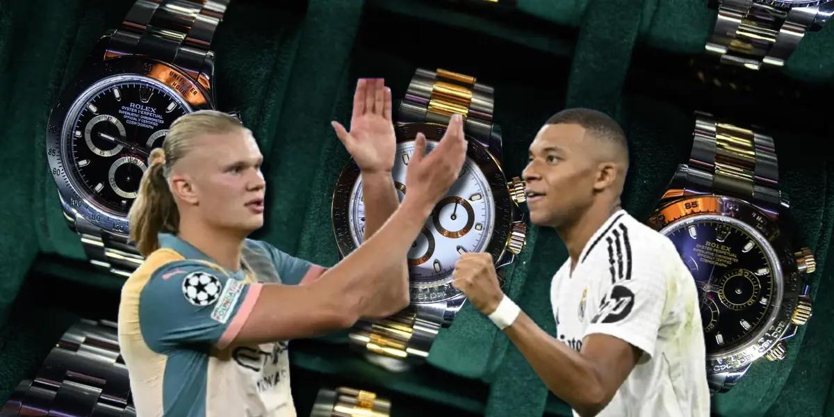 Erling Haaland y Kylian Mbappé / Foto: Líbero