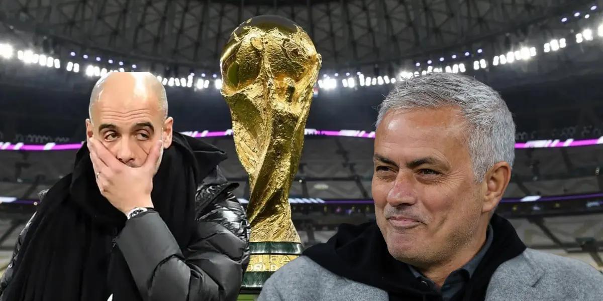 Es campeón del mundo y Mourinho lo utilizó para pegarle a Pep Guardiola