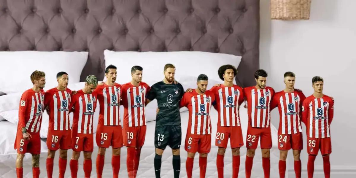 Es figura de Atleti pero en pandemia repartía comida y hoy vende colchones