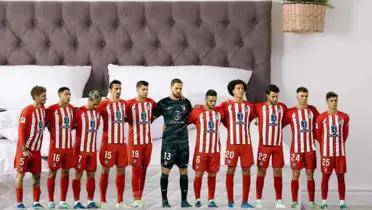 Es figura de Atleti pero en pandemia repartía comida y hoy vende colchones