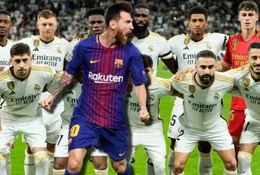 Es figura del Real Madrid pero ahora puso a Messi como el mejor el mundo, ya que lo enfrentará