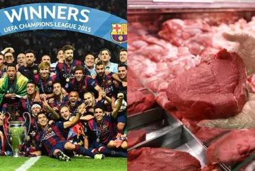 Es ídolo indiscutido de FC Barcelona pero ahora se dedica a la venta de carne