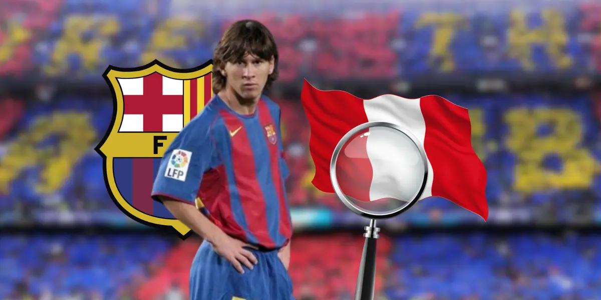 Es peruano y pudo llegar al Barça como Messi, no lo quisieron y busca club
