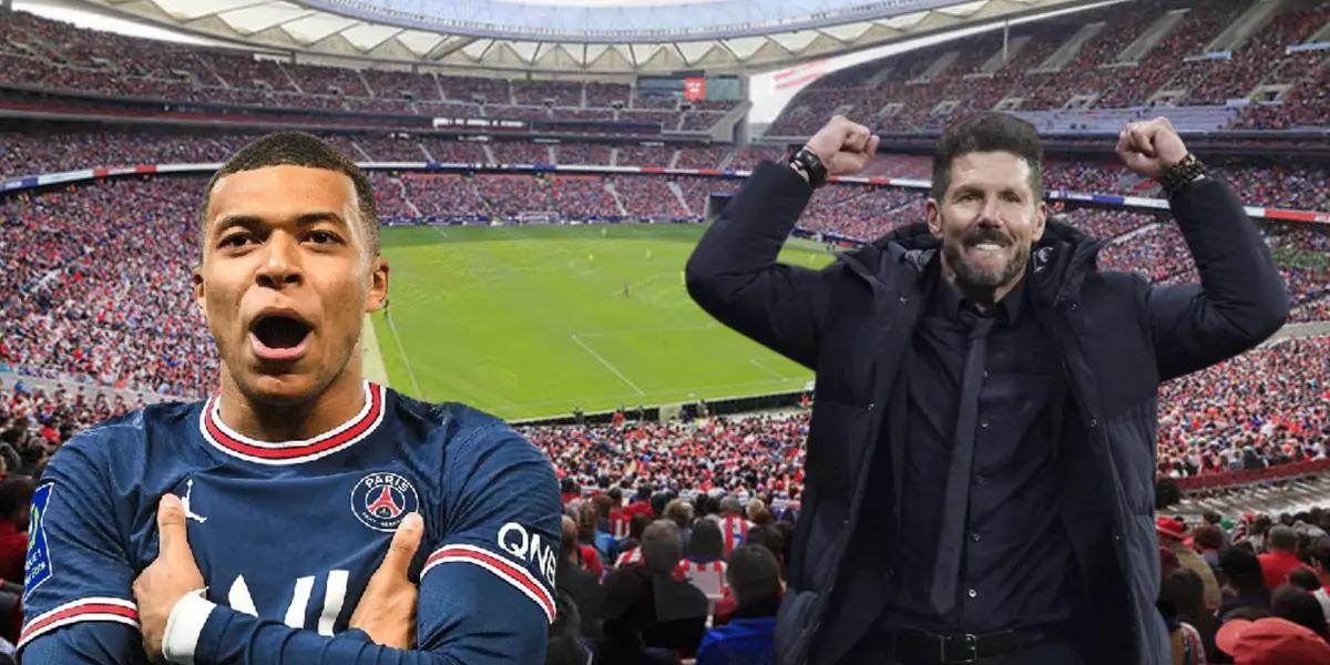 Es una de las figuras de los Galos, descartó la posibilidad de jugar en el Blaugrana y ahora podría reforzar la línea media del Colchonero