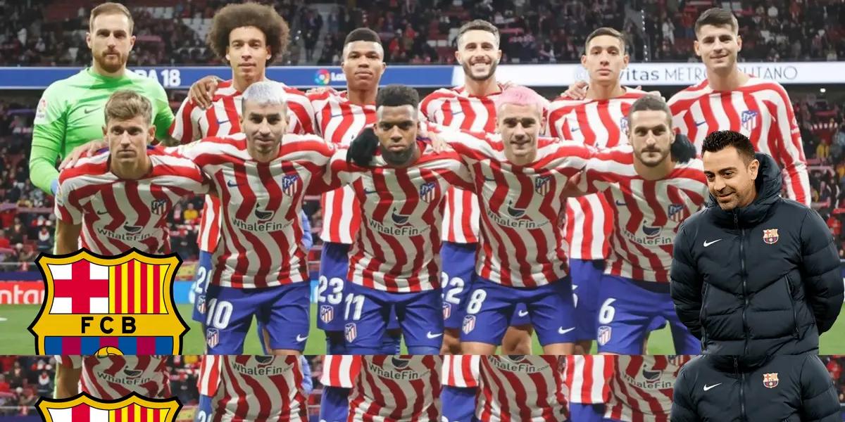 Es uno de los goleadores del Colchonero, estuvo cerca de fichar por los Blaugranas y mañana tiene la oportunidad de hundirlos