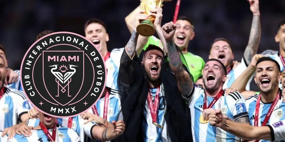 Escudo Inter, Messi campeón del mundo