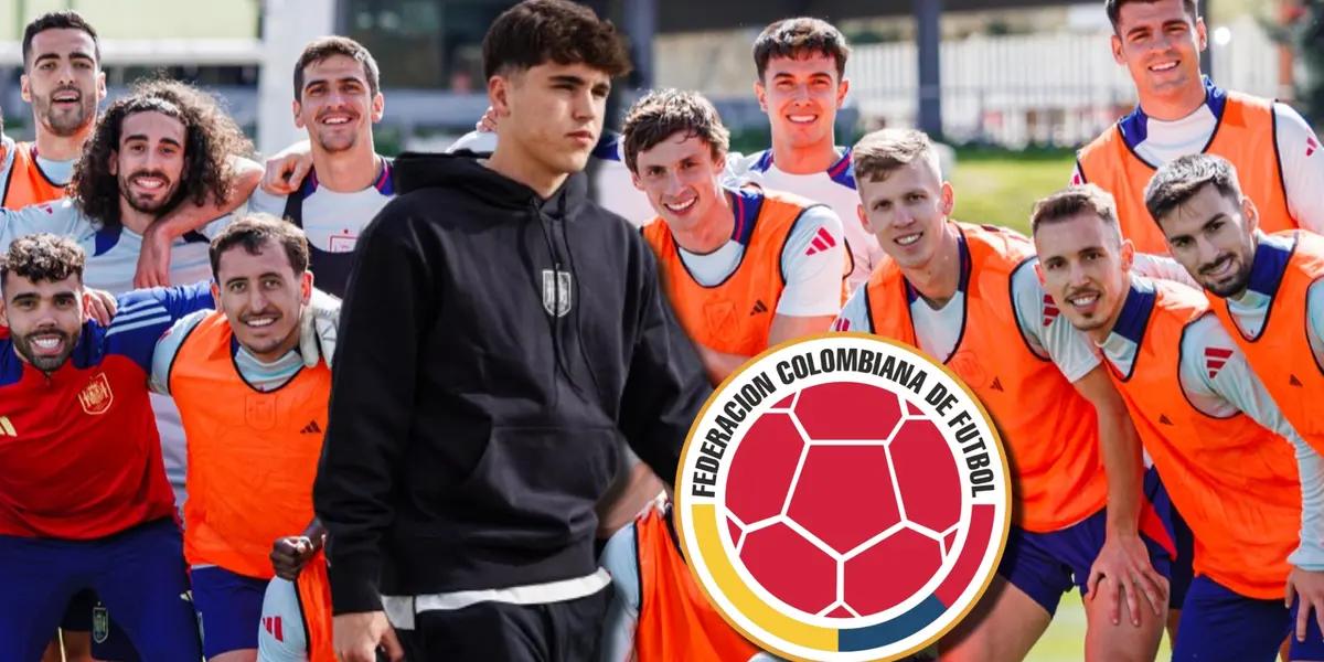 España anunció su 11 para medir a Colombia en Londres, mira si debutará Pau Cubarsí