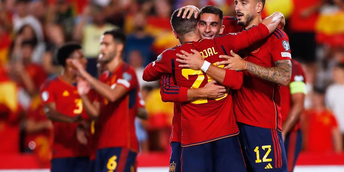 España aplastó por 6 a 0 a Chipre y se prende a la caza de Escocia en el Grupo A caminió a la Euro 2024.
