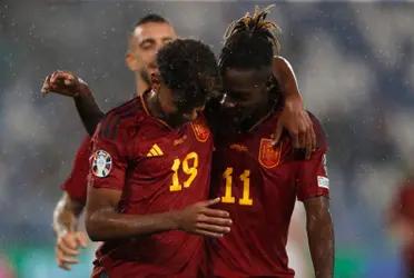 España aplastó a Georgia en su casa y sumó tres puntos vitales.