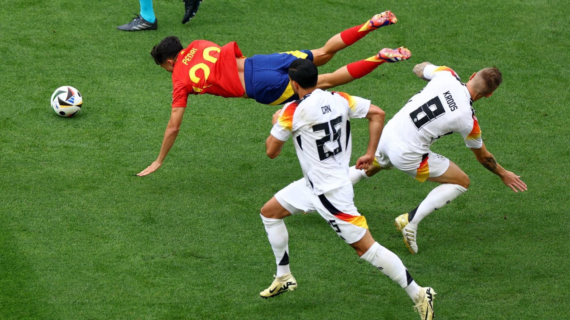 España vs Alemania / Foto: MSN