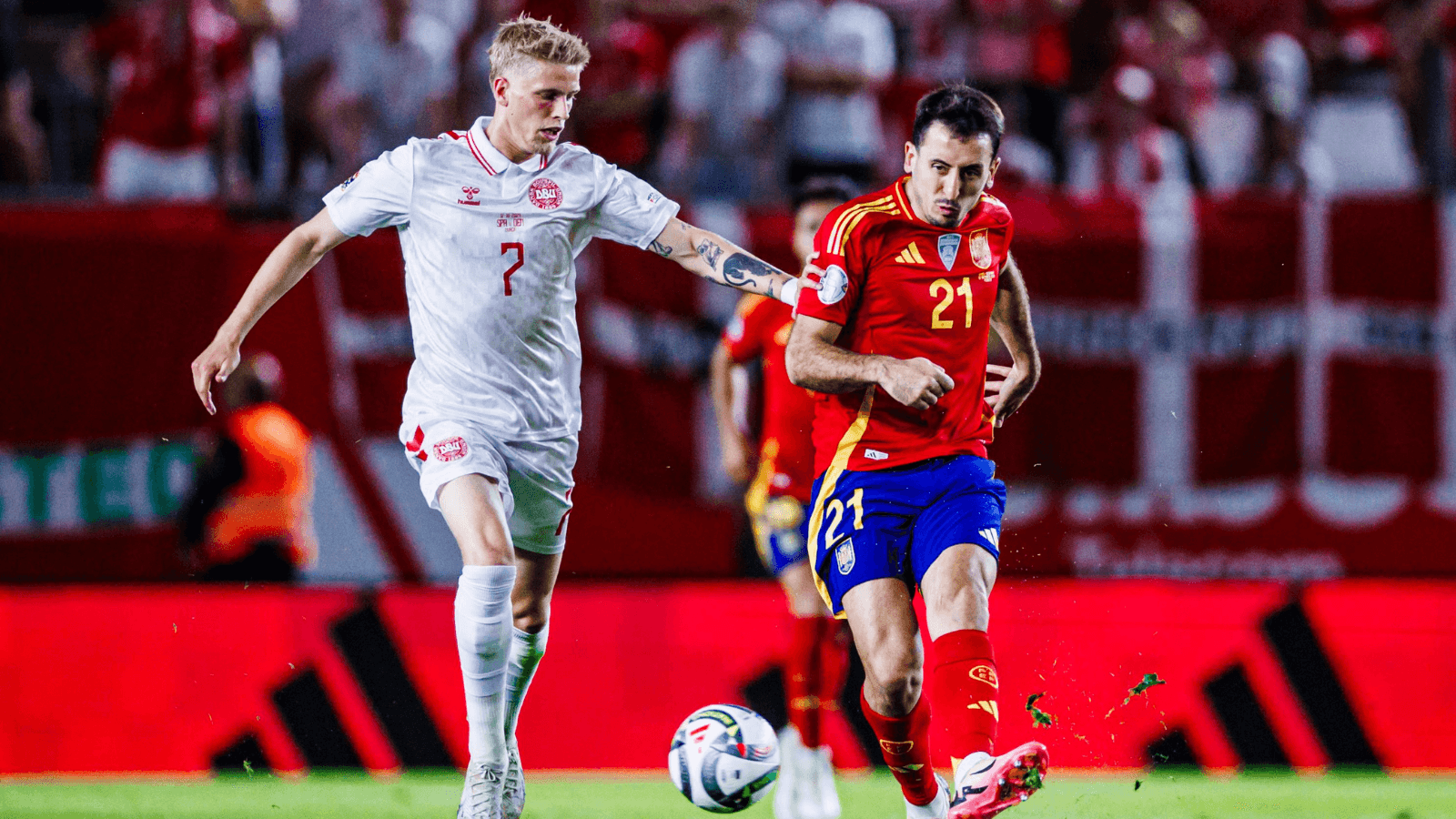 España vs Dinamarca Foto. RFEF