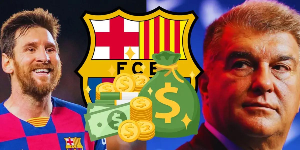 Esta cantidad de dinero podría ser la que reciba Messi durante su estadía en Barcelona