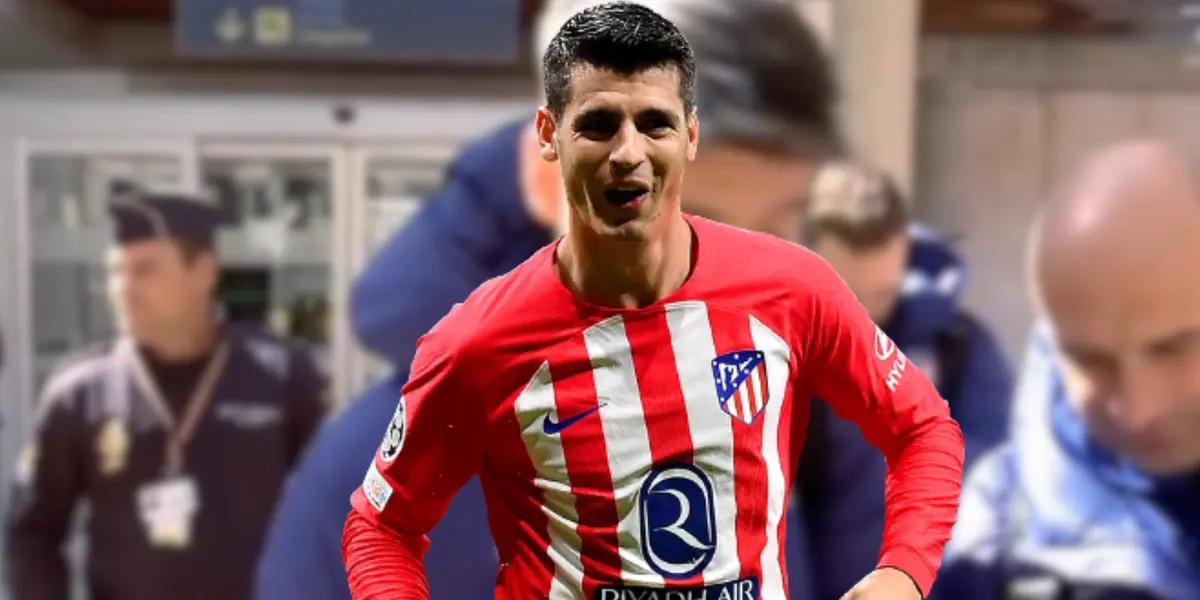 Está de vuelta, el emotivo mensaje de Morata en la previa del Almería vs Atleti