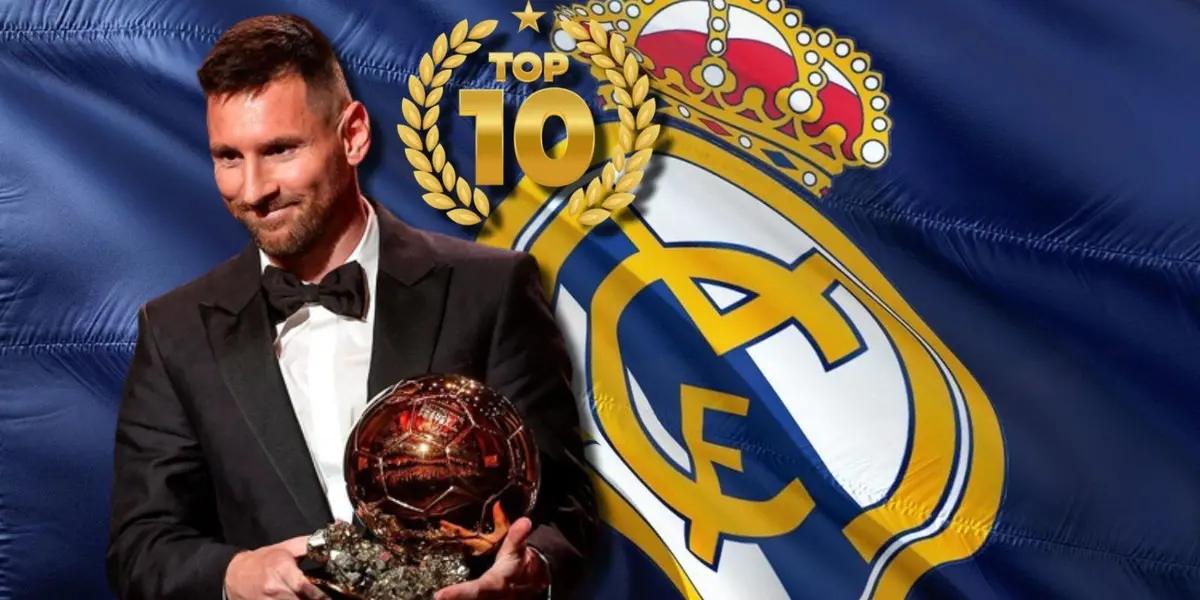 Está en el Real Madrid y lució en la gala del Balón de Oro, pero defraudó a los hinchas blancos porque hincha por Lionel Messi