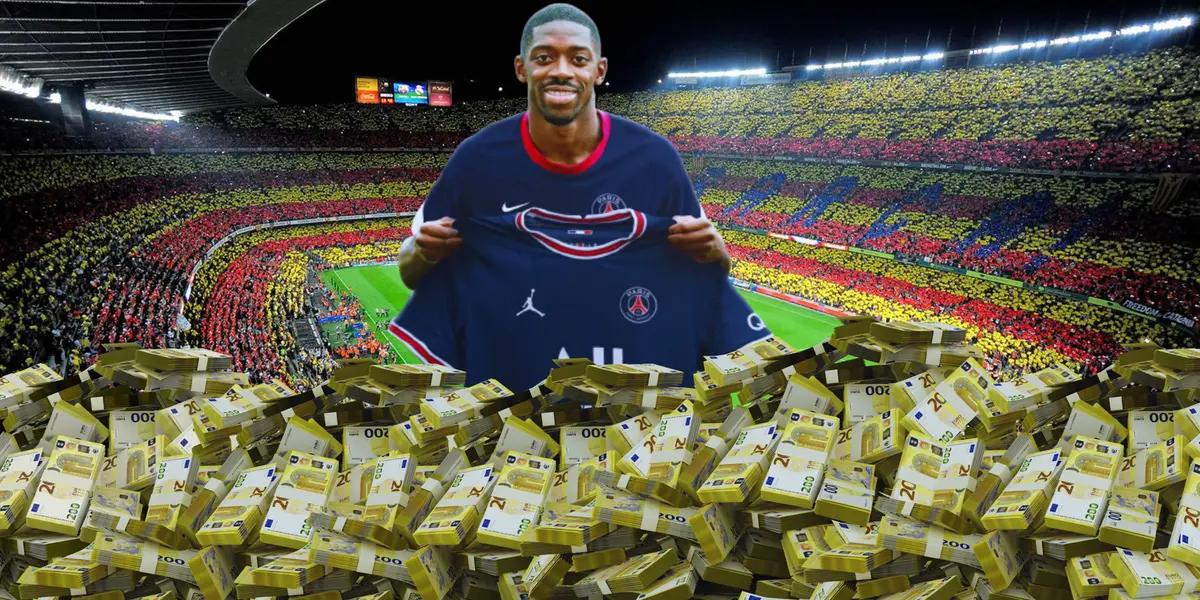 Esta es la cuma de dinero real que ingresaría Barcelona por la hipotética venta de Dembelé a PSG.