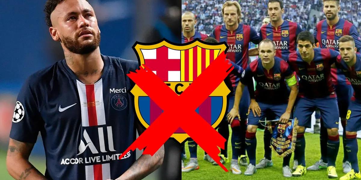 Esta leyenda del Barcelona perjudicó al club impidiendo la vuelta de Neymar