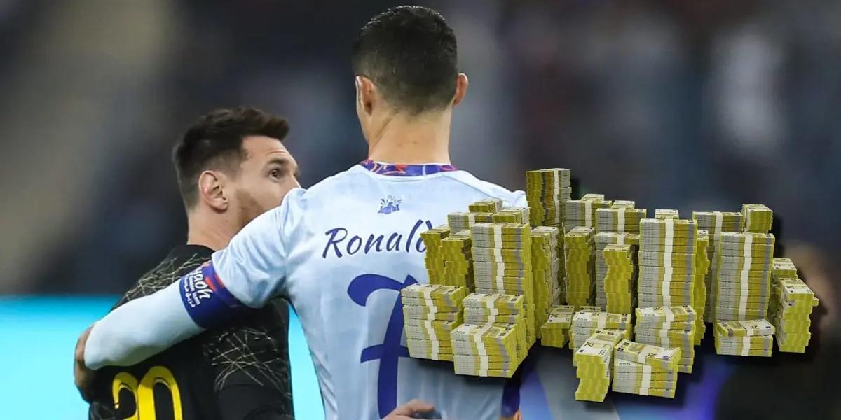 Estas son las comparaciones de las fortunas de dos de los mejores jugadores del mundo, Cristiano Ronaldo y Lionel Messi