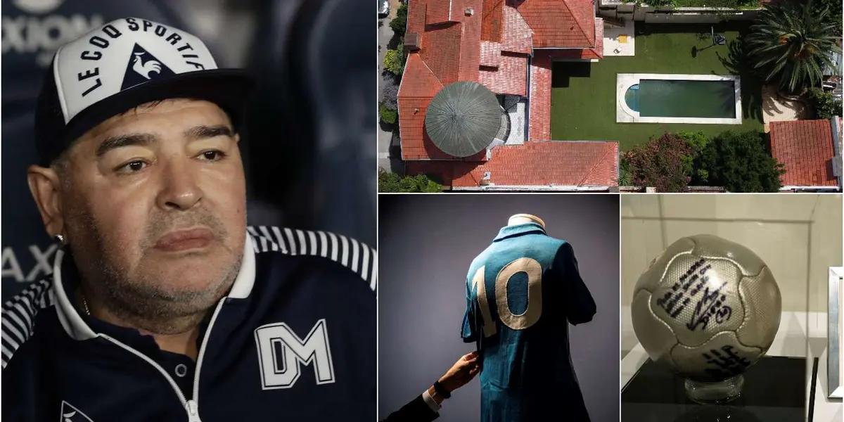 Este domingo se llevó a cabo la esperada "Subasta del 10" un evento virtual dedicado a la venta de los objetos más valiosos de Diego Maradona. En total hubo 1.500 personas habilitadas para hacer ofertas y competir por artículos de diverso tipo y valor: desde ropa y accesorios hasta cuadros y camisetas de fútbol.