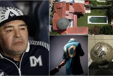 Este domingo se llevó a cabo la esperada "Subasta del 10" un evento virtual dedicado a la venta de los objetos más valiosos de Diego Maradona. En total hubo 1.500 personas habilitadas para hacer ofertas y competir por artículos de diverso tipo y valor: desde ropa y accesorios hasta cuadros y camisetas de fútbol.